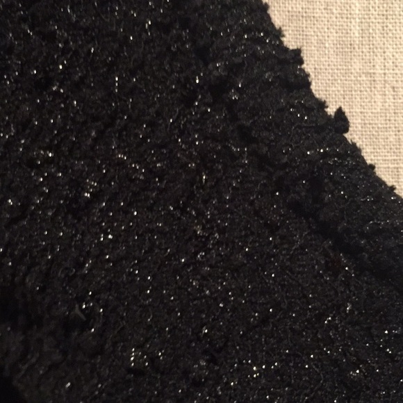 Max Jeans black zip up fancy sweater size small - Picture 2 of 5